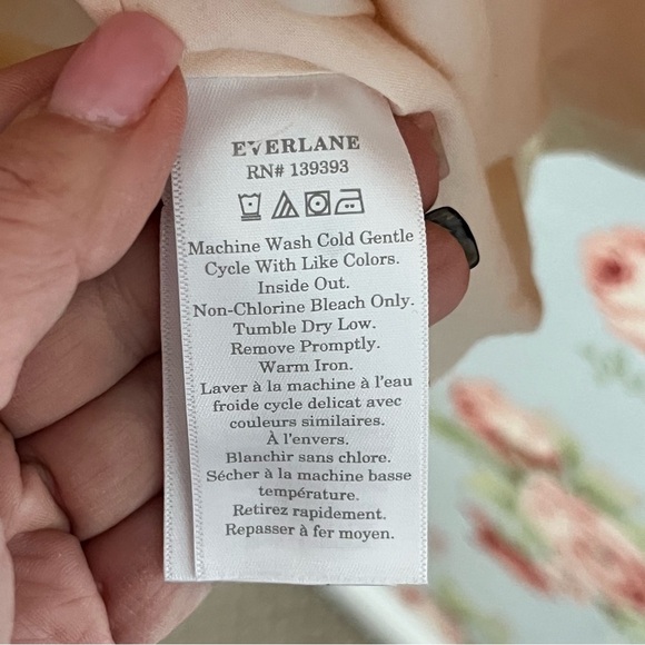 Everlane The Oversized Linen Cotton Blazer Womens 16 Bone Cream - Picture 11 of 15